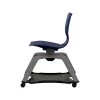 MooreCo Hierarchy Enroll Polypropylene School Chair, Navy (54325-Navy-NA-NN-SC)