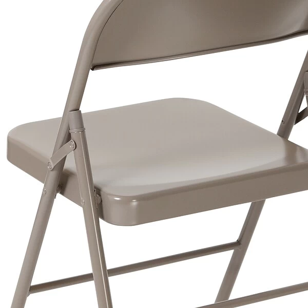 Flash Furniture HERCULES Series Metal Folding Chair (BDF002GY) - Image 7