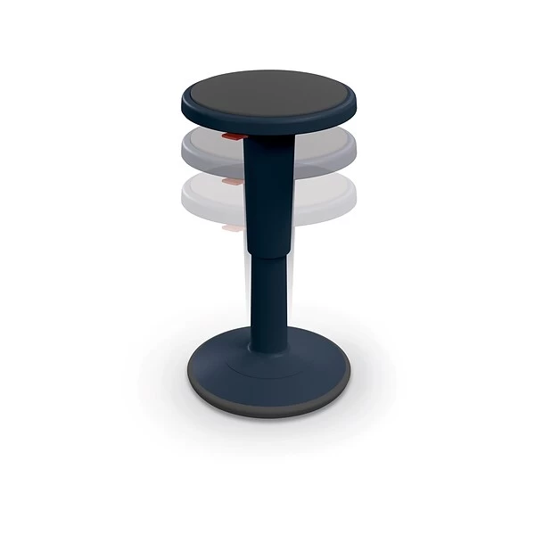 MooreCo Hierarchy Grow Plastic School Chair, Navy (50960-Navy) - Image 2