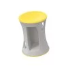 MooreCo Hierarchy Flipz Rubber School Chair, Yellow/Gray (83464-YELLOW)