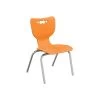 MooreCo Hierarchy 4-Leg Plastic School Chair, Orange (53318-1-ORANGE-NA-CH)