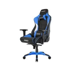 AKRACING Masters Series Pro Faux Leather Racing Gaming Chair, Blue (AK-PRO-BL)